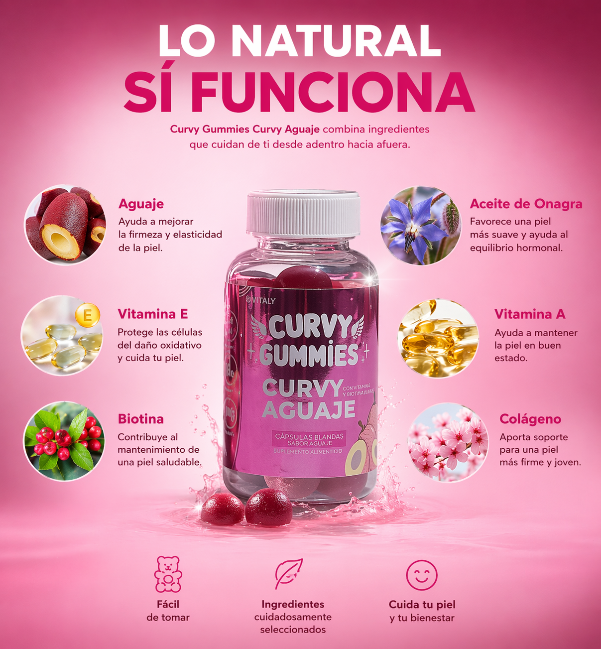Curvy Gummies® | Tu figura moldeada desde adentro
