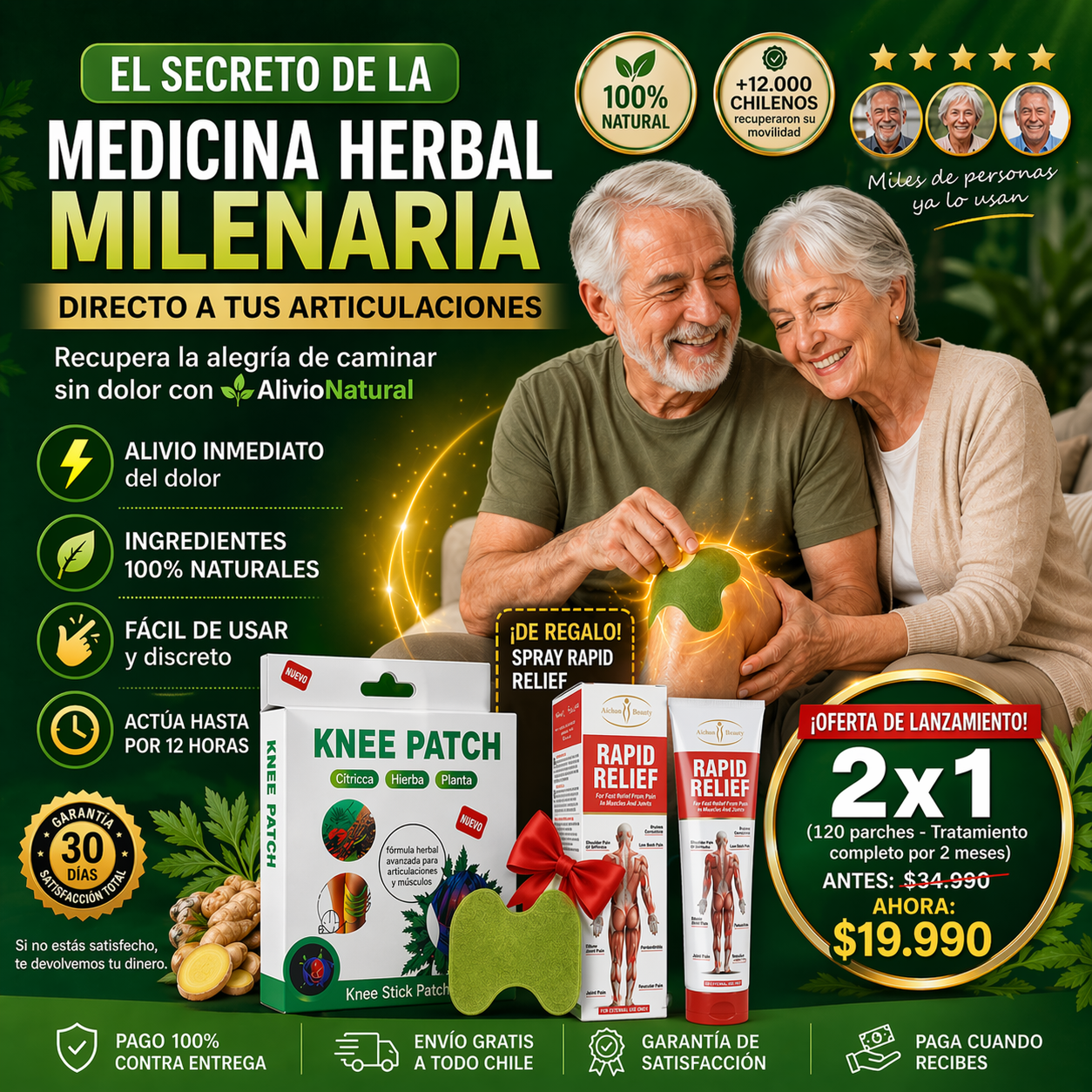AlivioMax® | Acelera la recuperación de lesiones musculares
