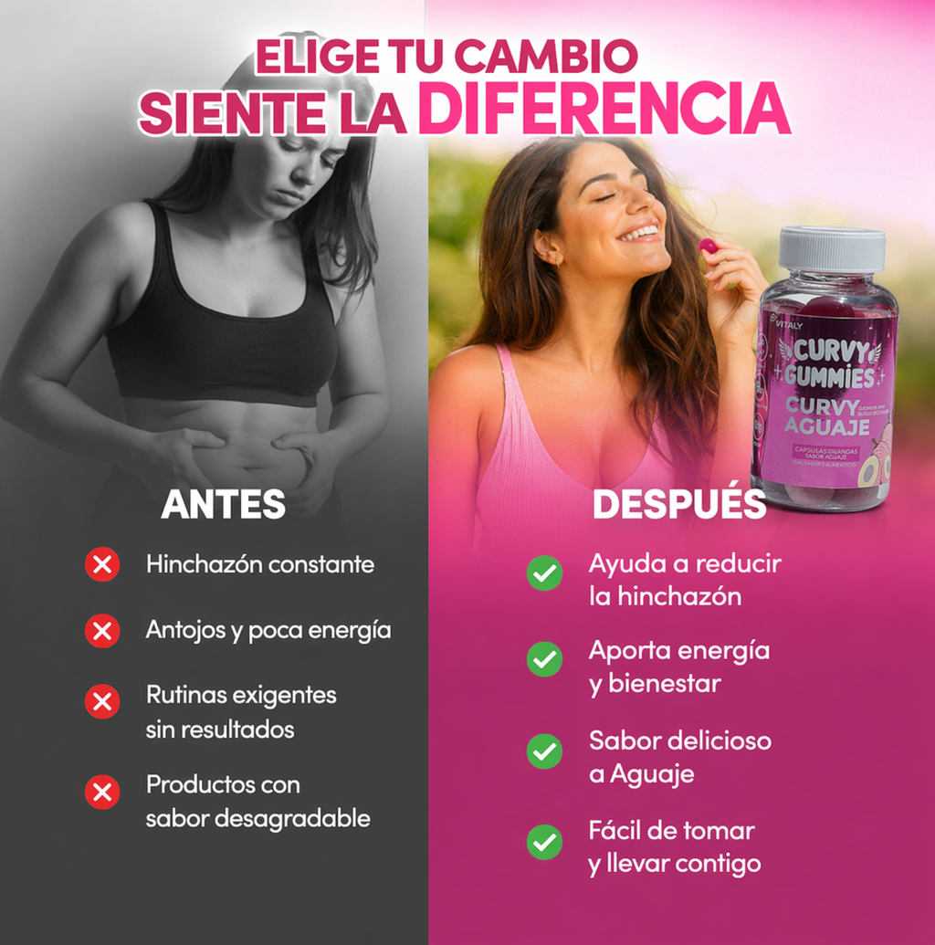 Curvy Gummies® | Tu figura moldeada desde adentro