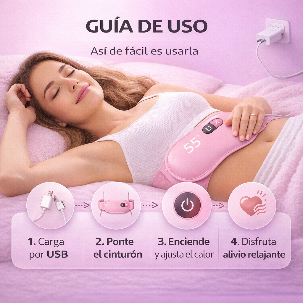 MenstruCalm™ Cinturon anti colicos
